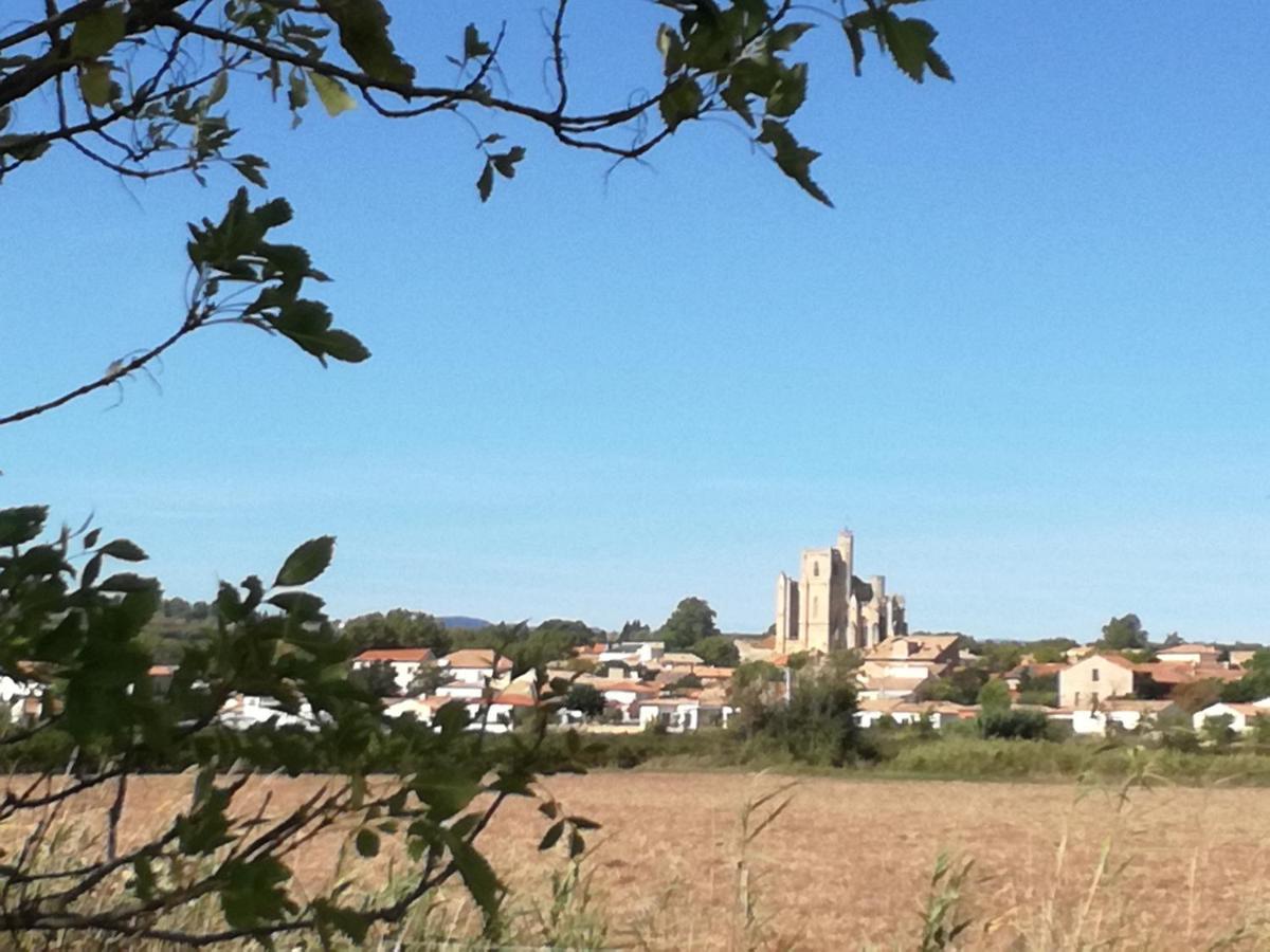 La Pause Sous Le Pin B&B Chambres D'Hotes Capestang Exterior foto