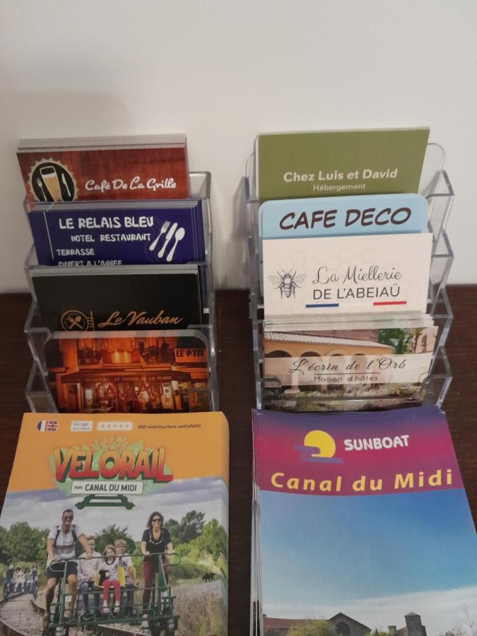 La Pause Sous Le Pin B&B Chambres D'Hotes Capestang Exterior foto